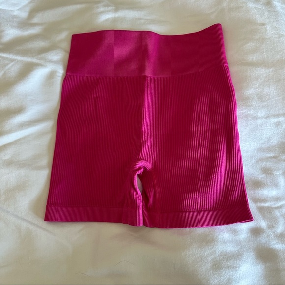 Pants - Pink Bike Shorts